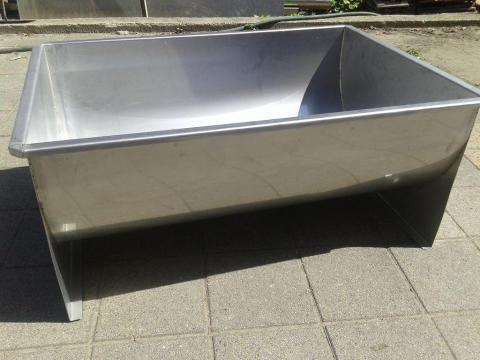 Rozsdamentes kolbászkeverő kád Rozsdamentes kolbászkeverő kád