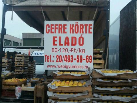 Cefre körte ELADÓ!