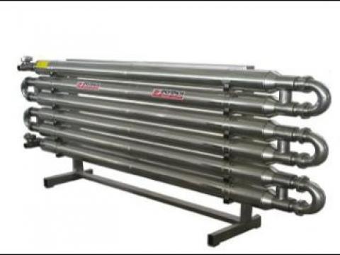 Csöves folyadékhűtő 225.000.kal/óra teljesítménnyel Csöves folyadékhűtő 225.000.kal/óra teljesítménnyel