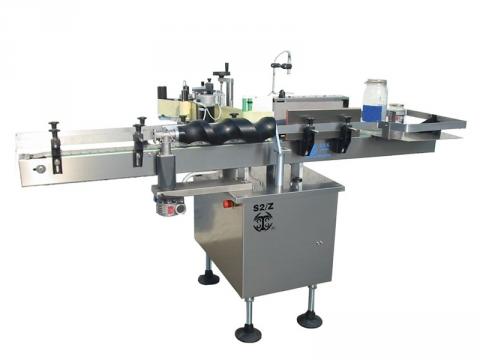 STS Savino S2 ZETA Típusú automata öntapadós címkézőgép két címkeállomással STS Savino S2 ZETA Típusú automata öntapadós címkézőgép két címkeállomással