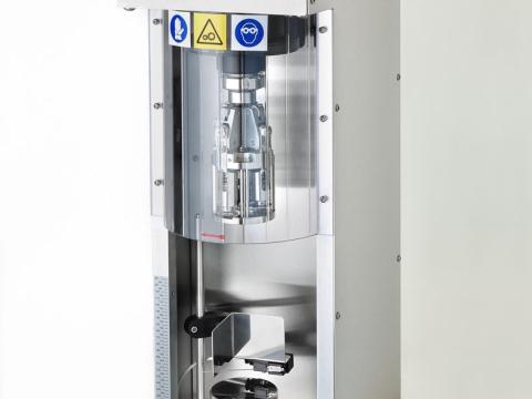 Csavarzáró gép Tecnomax Due S/A TSM-2005 - Félautomata pilverzáró BVS csavarzárógép Csavarzáró gép Tecnomax Due S/A TSM-2005 - Félautomata pilverzáró BVS csavarzárógép