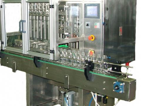 Automata folyadéktöltő gép