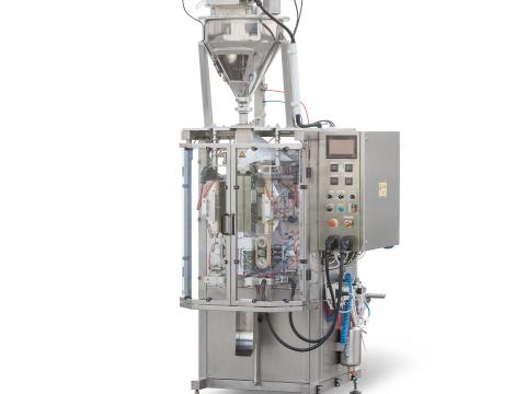 Automata lisztcsomagoló gép, tömlőtasakos csomagológép, portöltő Automata lisztcsomagoló gép, tömlőtasakos csomagológép, portöltő