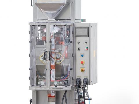 Automata csomagológép mérleges adagolóval, darabos szemes termék Automata csomagológép mérleges adagolóval, darabos szemes termék