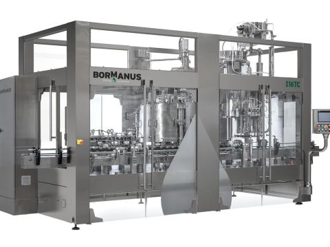 Ellennyomásos (Izobár) palackozó gép szénsavas italokhoz