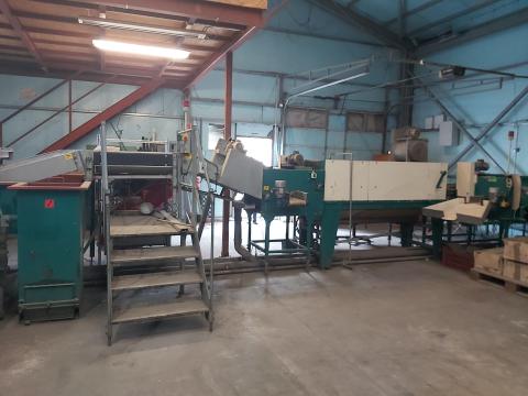 Eladó 2001-es MAF RODA almaválogató gépsor Eladó 2001-es MAF RODA almaválogató gépsor