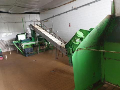 Laskagomba alapanyag gyártáshoz használt gépsor Laskagomba alapanyag gyártáshoz használt gépsor