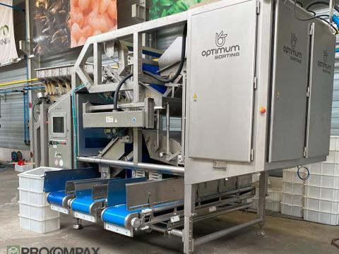 Optimum Sorting Triplus, Optikai válogatógép / egész burgonya, zöldségek, gyümölcsök Optimum Sorting Triplus, Optikai válogatógép / egész burgonya, zöldségek, gyümölcsök