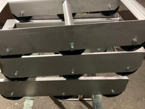 Húsos láda szállitó kocsi rozsdanentes Húsos láda szállitó kocsi rozsdanentes