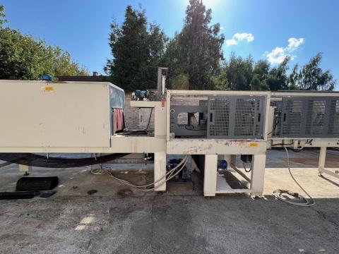 Olasz gyártmányú GRAMEGNA zsugorfóliázó gépsor eladó Olasz gyártmányú GRAMEGNA zsugorfóliázó gépsor eladó