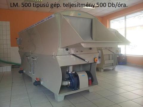 Ládamosó berendezés – LM 500 nagyüzemi ládamosó gép Ládamosó berendezés – LM 500 nagyüzemi ládamosó gép