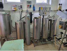 Eladó szikvíz (szódavíz) gépsor gyöngyöleggel együtt