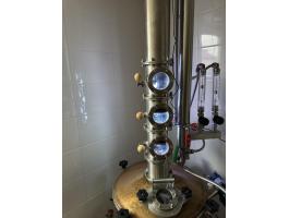 Egylépcsős (igazi aroma-tornyos) pálinkafőző 95l Profi