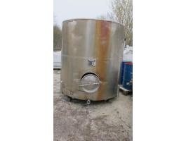 5000 literes (5 m3) rozsdamentes acél tartály eladó